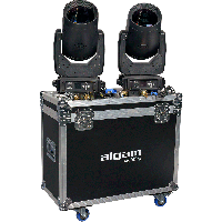 Algam Lighting 2 x Lyres Beam 100W MB100 en flight-case - Vue 1